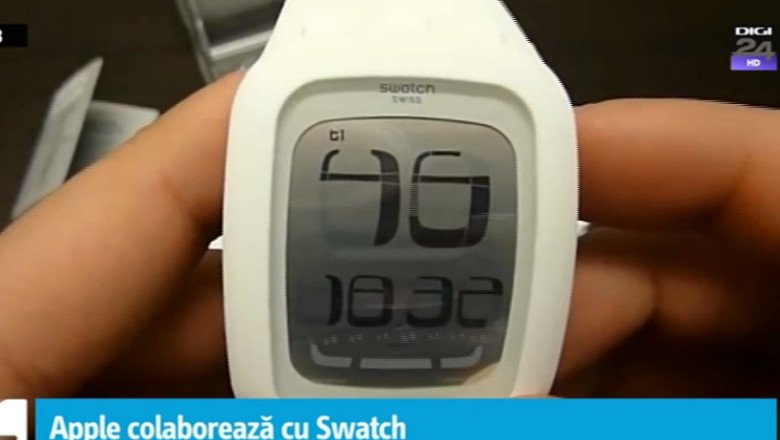 Apple va face ceasul inteligent in colaborare cu Swatch Imagine