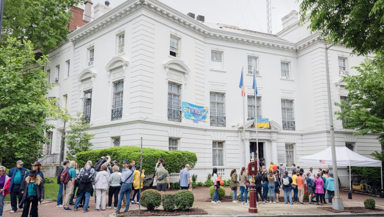 Aproape 3.000 de americani au vizitat Ambasada Romaniei cu ocazia EU Open House 2022 Imagine