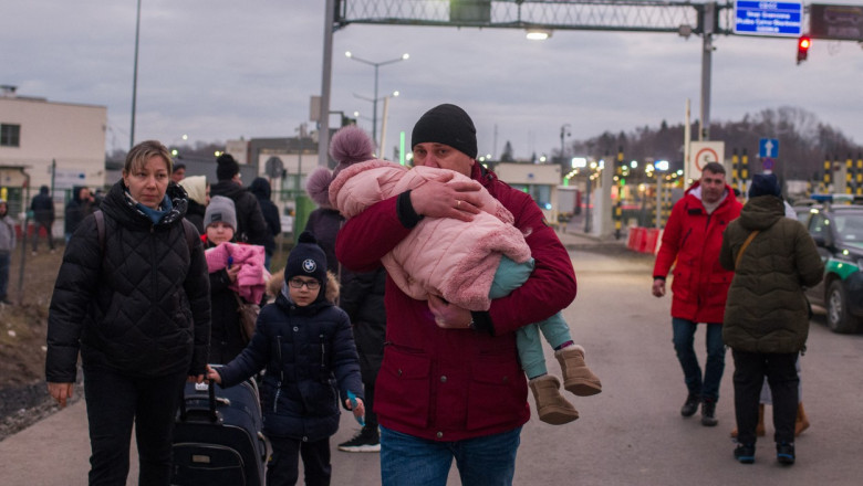 Aproape 3,4 milioane de refugiati ucraineni au intrat in Romania de la inceputul razboiului Imagine