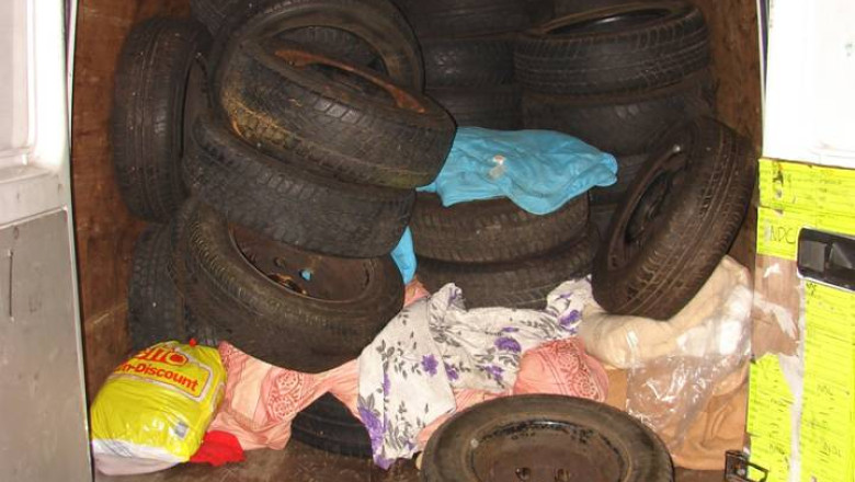 Aproape 500 de anvelope au fost confiscate de politistii suceveni Imagine