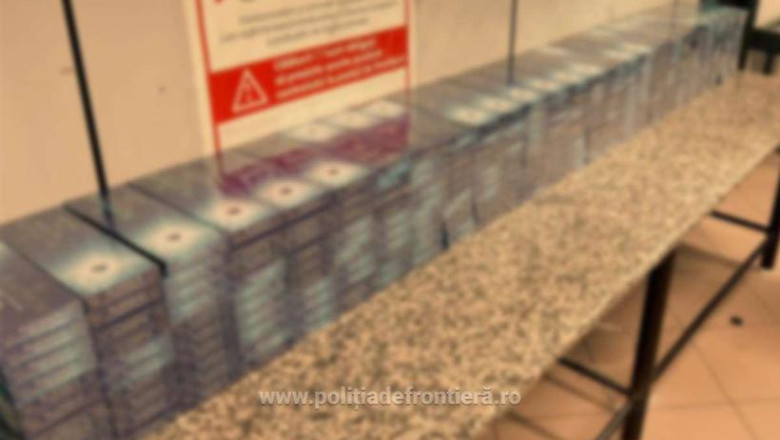 Aproape 8.000 de pachete de tigari de contrabanda descoperite pe Aeroportul Otopeni. Orasul luxos de unde au fost aduse Imagine