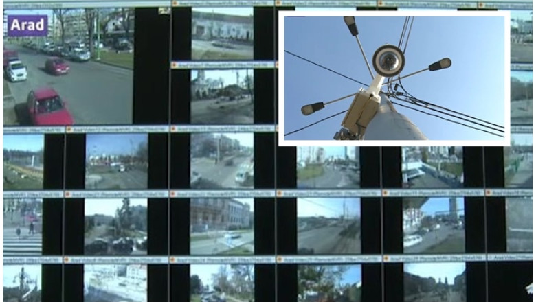 Arad: Big Brother nu vede bine. Sistemul de supraveghere video a ratat doua furturi Imagine