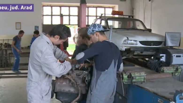 Arad: meseriasi la export. Elevii au sansa unui loc de munca in Germania Imagine