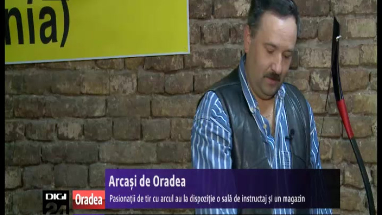 Arcasi de Oradea. Pasionatii de tir cu arcul isi pot testa armele intr-o sala de instructaj special aranjata pentru ei Imagine
