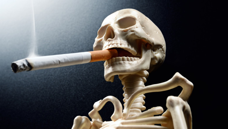 Arheologii au descoperit un efect secundar „semnificativ” al fumatului asupra corpului uman. Este observabil si dupa cateva secole Imagine