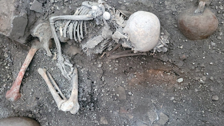 Arheologii au facut o descoperire inedita in Pompei: "Mai sunt multe de aflat despre teribila eruptie" Imagine
