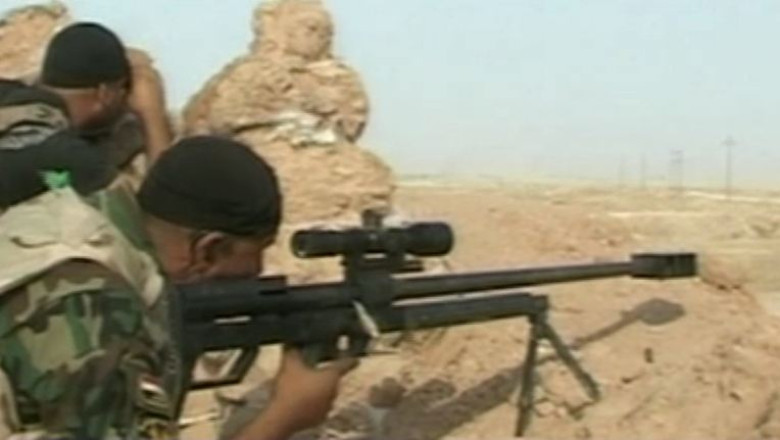 Armata irakiana a oprit ofensiva rebelilor sunniti in doua orase. 38 de oameni au murit Imagine