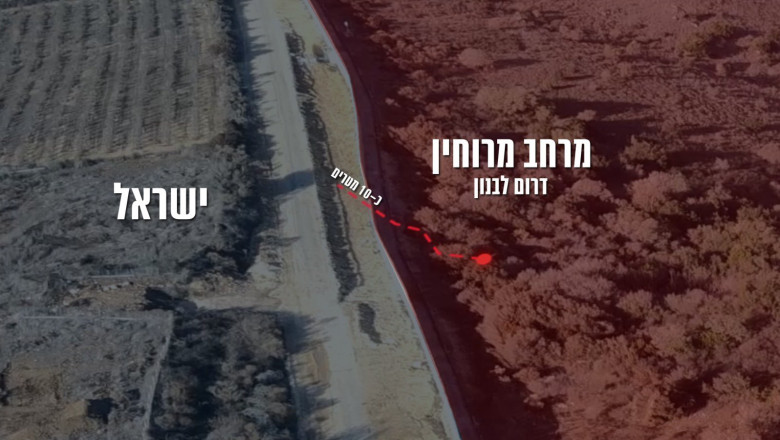 Armata israeliana anunta ca a distrus un tunel al Hezbollah din sudul Libanului care ajungea in Israel Imagine
