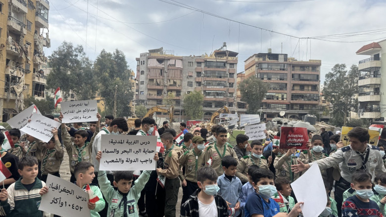 Armata Israelului „a jefuit si distrus deliberat” scoli din Liban, acuza Human Rights Watch Imagine