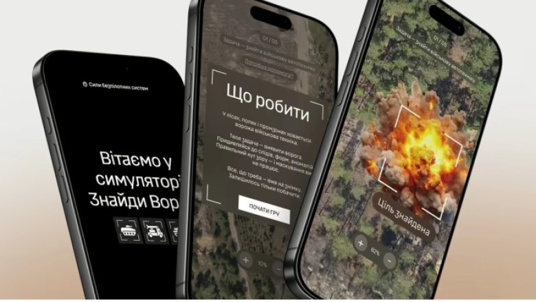 Armata ucraineana a lansat pe piata un joc video cu ajutorul unor imagini reale filmate pe front cu ajutorul dronelor Imagine