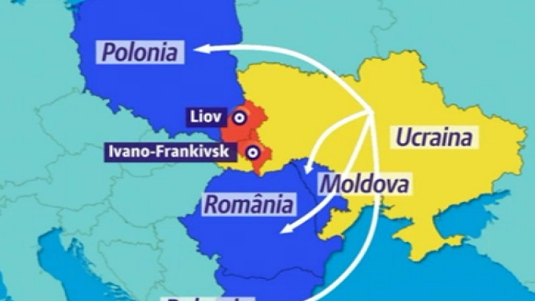 Armele furate din depozitele din Ucraina ar putea ajunge si in Romania Imagine