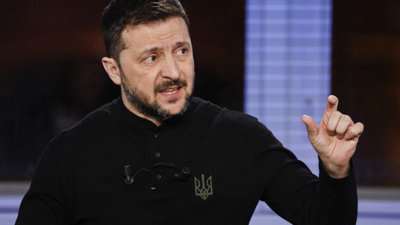 Armele ucrainene reprezinta peste 40% din arsenalul utilizat in apararea impotriva Rusiei, afirma Volodimir Zelenski Imagine