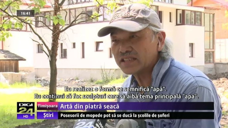 Arta din piatra seaca. Andezitul prinde viata la Timisoara Imagine