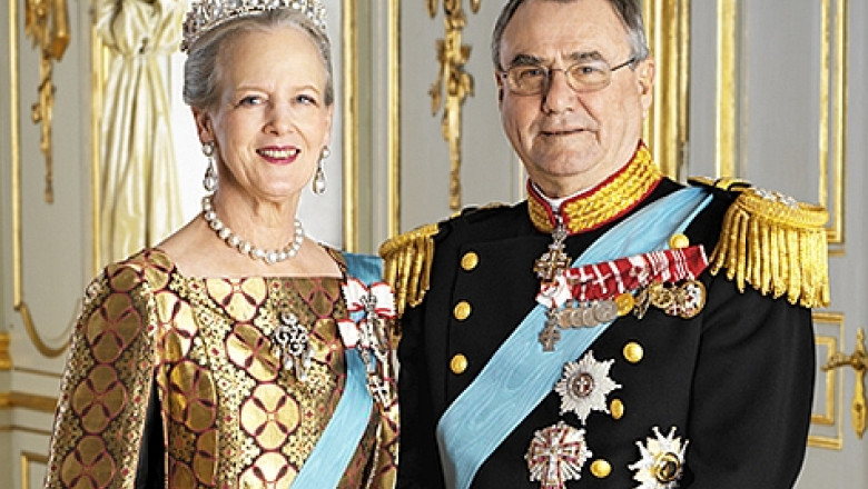 Arta, la putere in Casa Regala a Danemarcei. Regina Margrethe si printul Henrik si-au vernisat propria expozitie Imagine