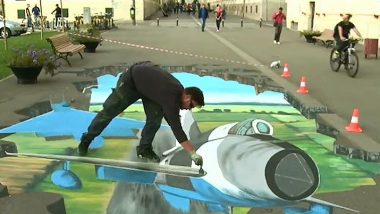 Arta urbana la superlativ: din Cartea Recordurilor, pe strazile Timisoarei Imagine