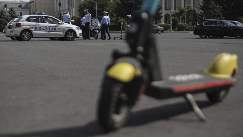 ASF vrea polite de asigurare si pe trotinete si biciclete electrice. Tot mai multe astfel de vehicule sunt implicate in accidente Imagine