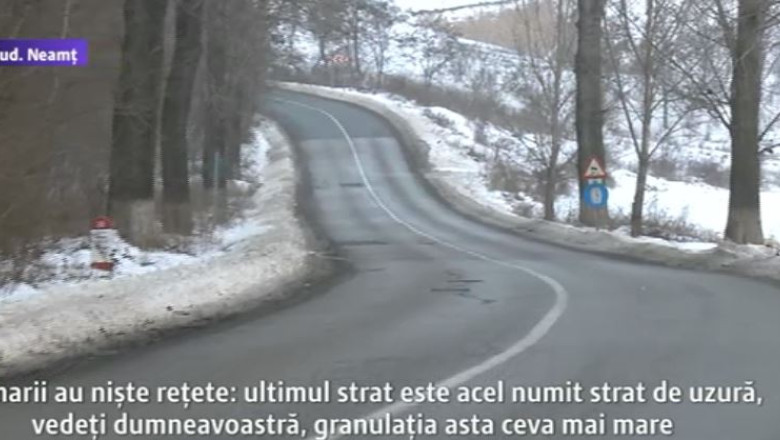 Asfaltul de pe Drumul National 15D ar fi de vina pentru sapte decese de la sfarsitul anului 2014 Imagine