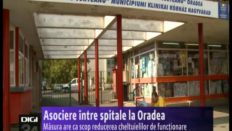 Asociere intre spitale la Oradea, pentru reducerea cheltuielilor de functionare Imagine