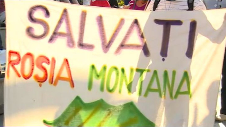 Astazi sunt anuntate noi proteste fata de proiectul Rosia Montana Imagine