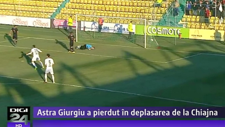 Astra Giurgiu pierde in deplasare meciul cu Concordia Chiajna Imagine
