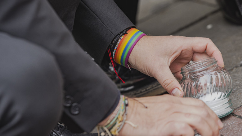 Atac armat homofob intr-un bar LGBT din Bratislava. Doi barbati au fost ucisi Imagine