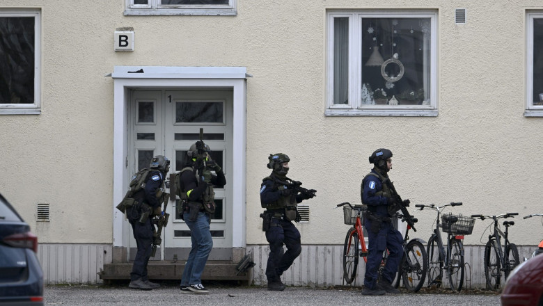 Atac armat la o scoala din Finlanda. Un copil de 12 ani a murit Imagine