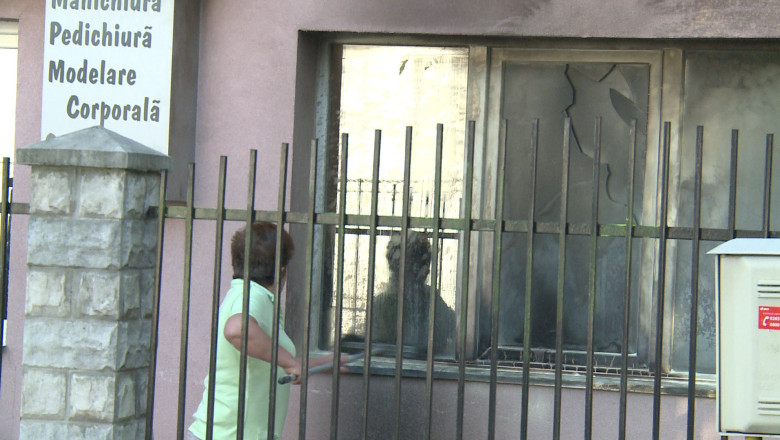 Atac cu un cocteil Molotov la salonul de infrumusetare al sotiei interlopului Sorin Udrea, ”stapanul Timisoarei” Imagine