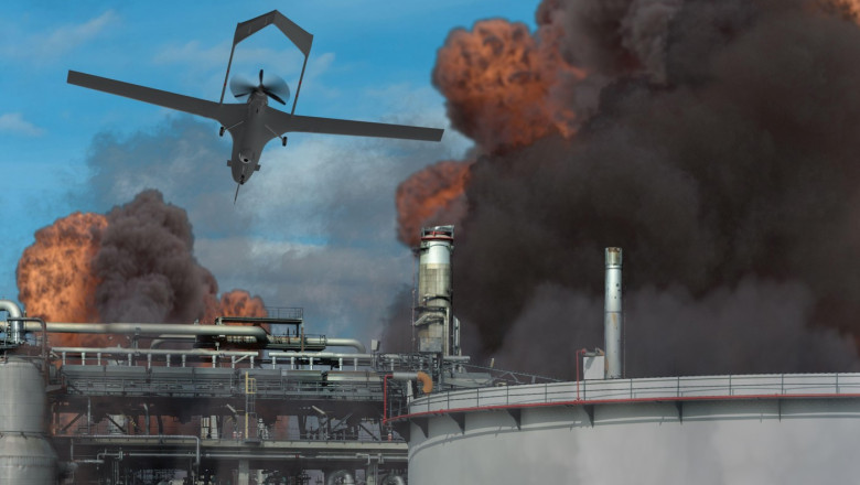 Atac devastator asupra infrastructurii de gaze a Ucrainei. Kievul a ripostat cu drone asupra unei rafinarii rusesti Imagine