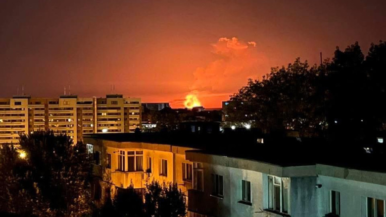 Atac masiv cu drone al Rusiei, la granita cu Romania. A fost emis mesaj RO-Alert in judetul Tulcea, avioane F-16 ridicate in aer Imagine