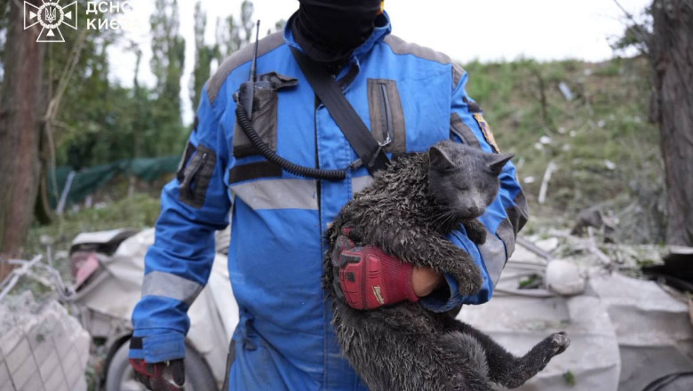 Atac rusesc asupra Kievului: cel putin opt morti, inclusiv un baiat de sase ani, si 124 de raniti Imagine