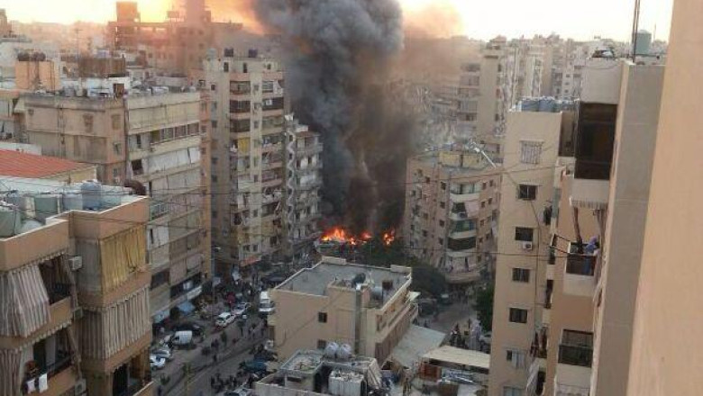 Atac terorist in Beirut. Cinci oameni au murit Imagine