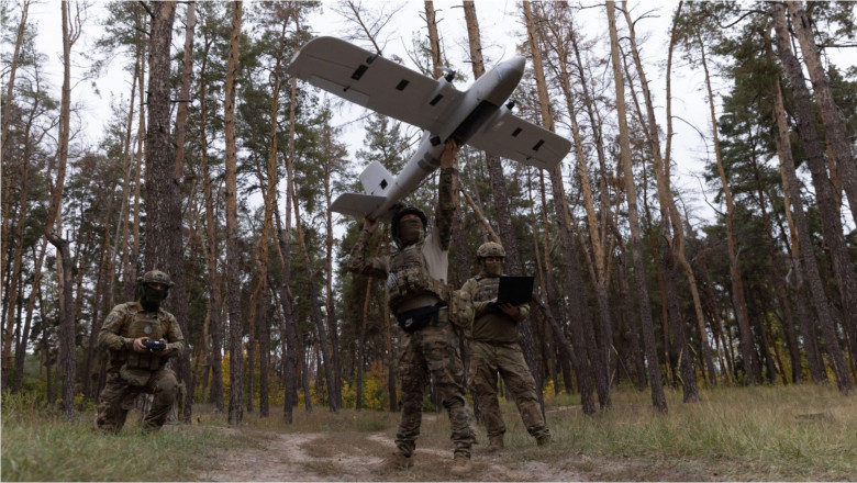 Atac ucrainean masiv in Rusia. Moscova sustine ca a doborat 251 de drone, inclusiv cateva zeci deasupra Marii Negre Imagine