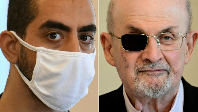 Atacatorul scriitorului Salman Rushdie, gasit vinovat de tentativa de omor si agresiune. Risca peste 30 de ani de inchisoare Imagine