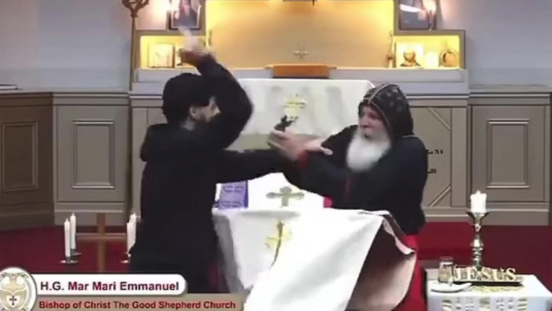 Atacul dintr-o biserica din Sydney, in care un episcop a fost injunghiat de un adolescent, a fost un "act terorist" (Politie) Imagine