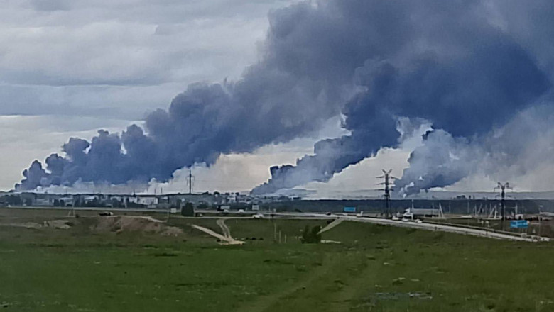 Atacurile cu drone ale Ucrainei expun vulnerabilitatea Rusiei si ar putea schimba cursul razboiului (CNN) Imagine