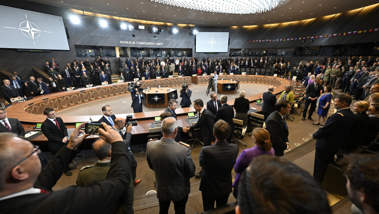 Atacurile hibride ale Rusiei si razboiul din Ucraina, pe agenda reuniunii ministrilor de externe ai NATO Imagine