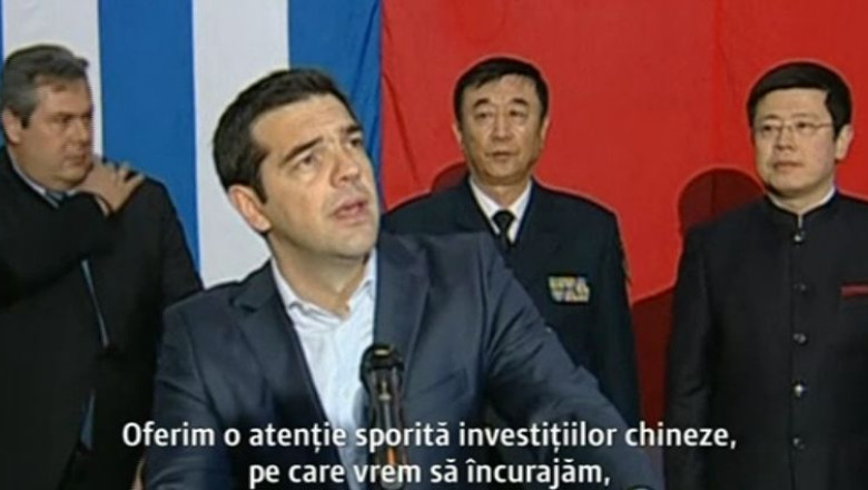 Atena curteaza Beijingul. Guvernul Tsipras indeamna China sa investeasca mai mult in Grecia Imagine