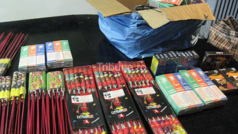 Atentie la artificii. Cei care vand sau cumpara materiale pirotehnice interzise pot ajunge la inchisoare Imagine