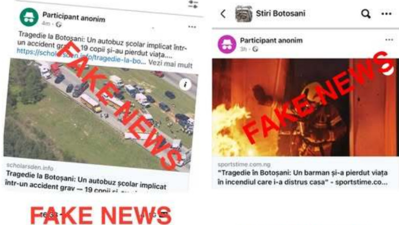 Atentionare ISU Botosani: Stiri false despre accidente grave, tragedii sau incidente, in judet. Evenimentele nu au avut loc Imagine
