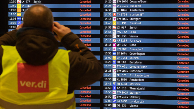 Atentionari de calatorie pentru Italia si Germania: Greve pe mai multe aeroporturi Imagine