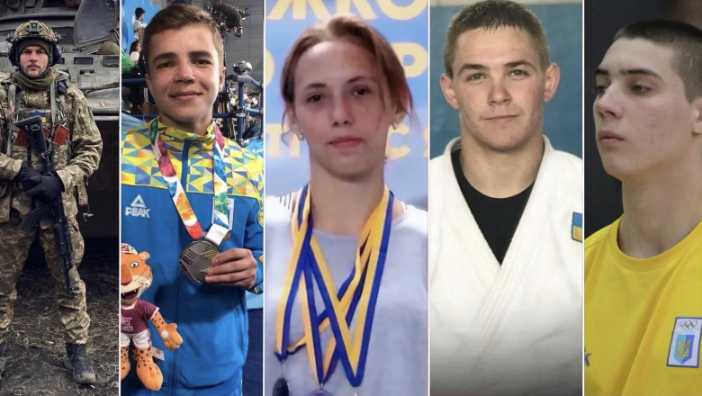 Atletii Ucrainei care nu vor mai avea niciodata sansa sa participe la Jocurile Olimpice, pentru ca au fost ucisi de Rusia Imagine