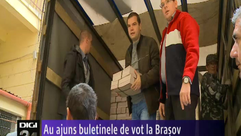 Au ajuns buletinele de vot la Brasov  Imagine