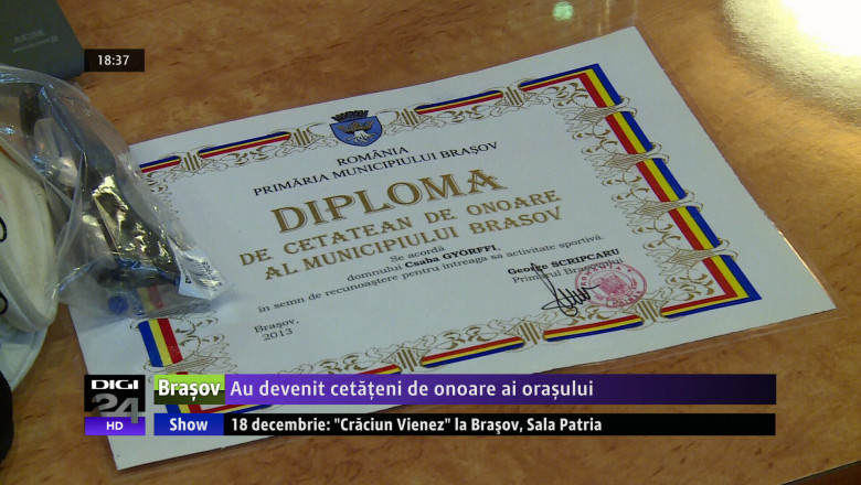 Au devenit cetateni de onoare ai orasului  Imagine