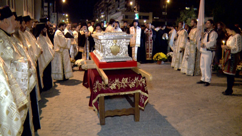 Au fost aduse la Iasi moastele Sfantului Voievod Constantin Brancoveanu Imagine