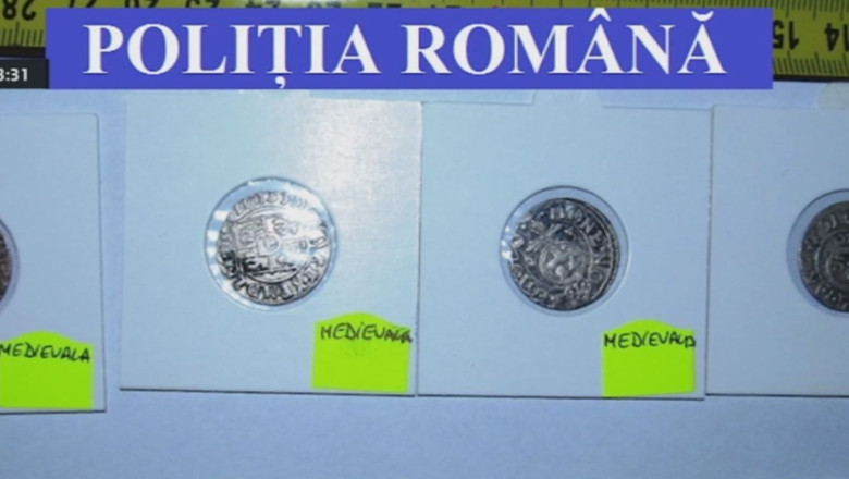 Au furat monede antice de 100.000 de euro Imagine