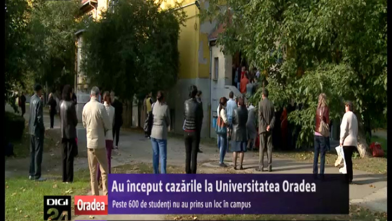 Au inceput cazarile la Universitatea din Oradea. Peste 600 de studenti nu au prins un loc in campus Imagine