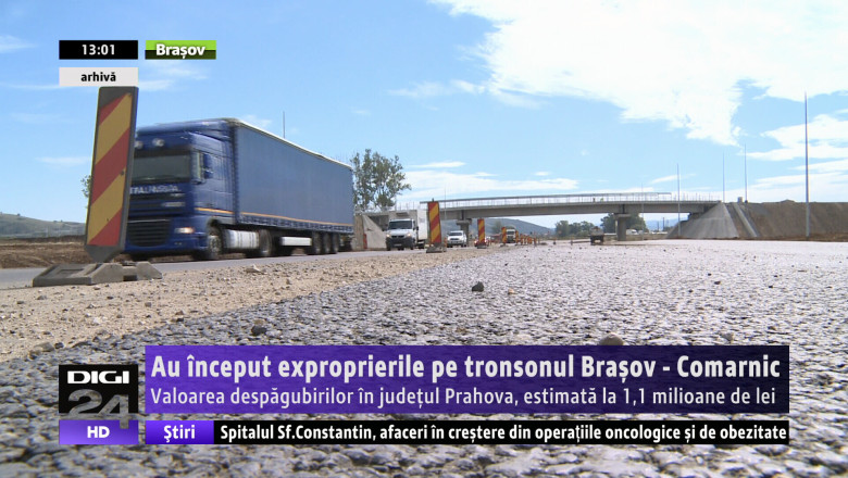 Au inceput exproprierile pe tronsonul Brasov - Comarnic Imagine