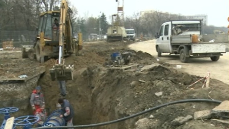 Au inceput sa reabiliteze strada gresita. Muncitorii au abandonat lucrarea dupa ce si-au dat seama Imagine