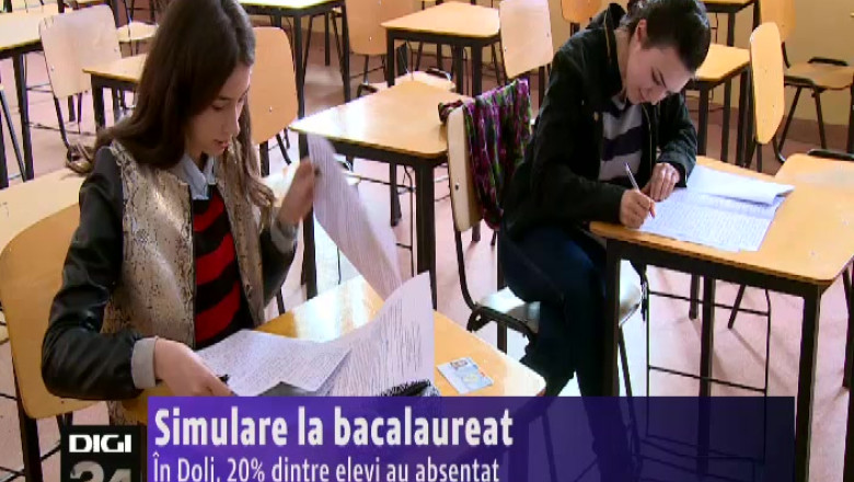 Au inceput simularile pentru Bacalaureat. Astazi a avut loc proba la Limba si Literatura Romana  Imagine