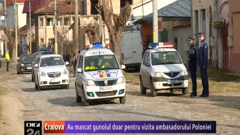 Au mascat gunoiul doar pentru vizita ambasadorului Poloniei Imagine